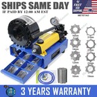 Hydraulic Hose Crimper Pipe Clamping Machine With 8 Sets Dies 10mm-31mm 5600KN