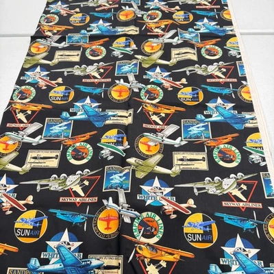 Robert Kaufman Acolchado Tela Algodón 9903 Travel Den Morris On The Road 44x108 Foto 1 de 4