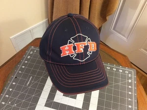 Hooters Fire Dept Schererville Indiana Hat One Size Strapback Cotton Blend - Picture 1 of 8
