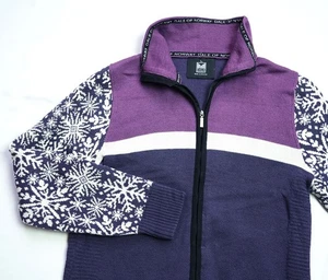 Dale of Norway Wool Nordfjord Full Zip Sweater Damen Jacke Oberteil Gr. L Large - Bild 1 von 9