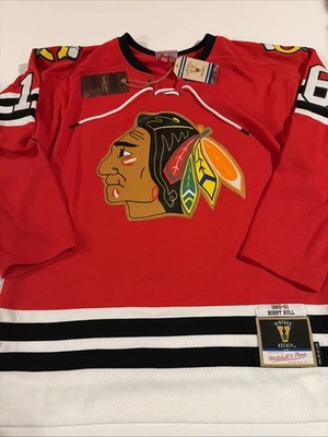 Camiseta deportiva Mitchell Ness NHL Bobby Hull Chicago Blackhawks azul Power Player M Foto 1 de 4