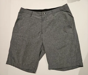 Volcom Frickin Modern Stretch Shorts Men's Grey Chino 10" Inseam- Size 36 - Picture 1 of 11
