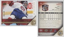 2020-21 Extended Series 2005-06 Upper Deck Tribute Exclusives /100 Carey Price