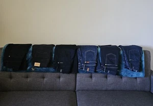 Designer Jeans Bundle, 7 For All Mankind, James Jeans, Abercrombie & Fitch... - Picture 1 of 8