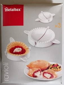 Metaltex Ravioli 3 verschiedene Formen Ravioliformer Maultaschenformer NEU - Bild 1 von 4