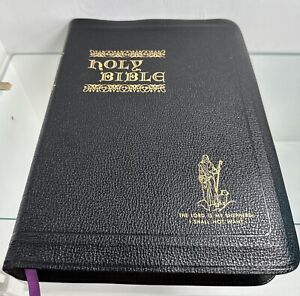 Vintage John A Dickson The Good Leader King James Version Holy Bible 1946 w/ Box
