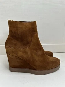 UNISA Stiefeletten,Ankle Boots,Gr.37,Wildleder,Leder,Schuhe,Keilabsatz,Plateau - Bild 1 von 5
