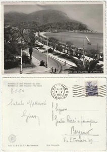 MONDELLO LIDO - PALERMO - LA SPIAGGIA - VIAGG. 1950 -50081- - Foto 1 di 1