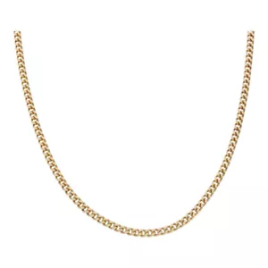 Panzerkette 585 Gold L 60 cm Geschenk Goldkette Gelbgoldschmuck H01.6458 - Bild 1 von 3