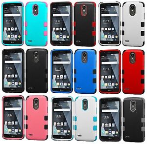 for LG Stylo 3 / Stylo 3 Plus - Hybrid Shockproof Armor Impact Phone Case Cover