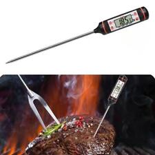 Instant Read Digital Meat Thermometer Waterproof Professional BBQ Grilling Food