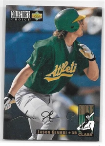1994 Upper Deck Collector's Choice Gold Signature Parallel #657 Jason Giambi - Picture 1 of 2