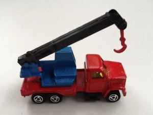 Majorette Vintage Mobile Crane No283 . Complete and Good Condition. Red - Picture 1 of 4