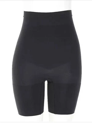 Pantalones Cortos SPANX Power Series Medium Control Higher Power Negros Talla L E1952 Foto 1 de 2