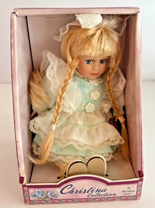 Vtg Christina Collection Limited Ed Porcelain Doll Christina Verdi 2001 Orig Box - Picture 1 of 8