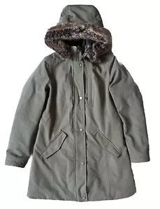 Barbour Elper Women’s Green Hooded Waterproof Breathable Coat Jacket - Size 10 - Picture 1 of 24