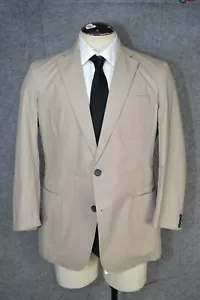 Brooks Brothers Blazer Herren 40R Hellbraun Beige Khaki 346 Sport Mantel Jacke Baumwolle - Bild 1 von 19