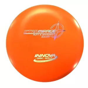DISC GOLF INNOVA STAR MIRAGE UNDERSTABLE PUTTER APPROACH 173-5g ORANGE HOLO FOIL - Picture 1 of 1