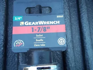 GearWrench P/N 80860 1-7/8" Socket 3/4" Drive Standard 12 Point - Picture 1 of 2