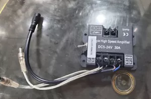 High Speed 30A Signal Amplifier For Single Color LED Controller FER With remote - Picture 1 of 1