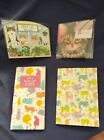 NWT Cat Cats Wildcats Notebook Notepad Page Markers Stationery  Lot Set 4pc