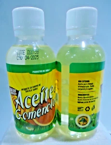 2x Gomenolado Oil 100% Natural~Massage Aids Respiratory Issues Colds, Congestion - Picture 1 of 3