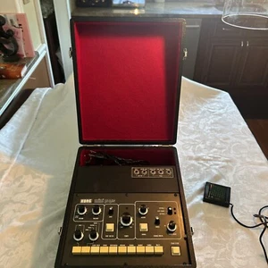Korg UNIVOX SR-120 Analog Drum Machine Keio Electronics Japan Original Owner. - Picture 1 of 13
