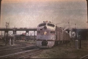 IRK3842:Railroad Train Slide - Burlington Route Locomotive #352 - Picture 1 of 2