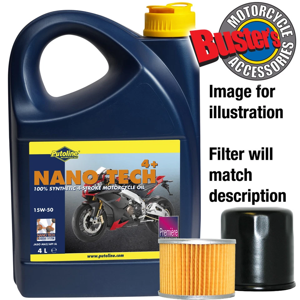 Benelli TRE 1130 Tornado 2010 15w50 Oil & Filter Kit - Image 1 of 1