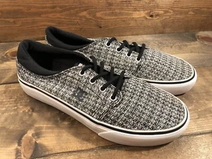 DC Shoes Women's Trase Tx Se Black/White Skateboarding Shoes Size 9 - Picture 1 of 6