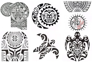 Tattoovorlagen Flash Cd Motive Dvd Maori/Polynesian-the Rock Neu+ Bonus Digital - Bild 1 von 8