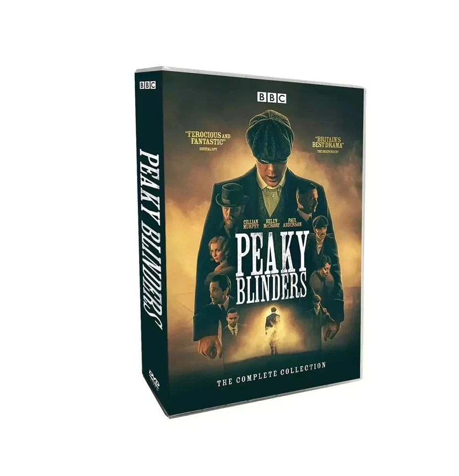 Peaky Blinders: The Complete Series Seasons 1-6 DVD 12-discs Region 1 US Foto 1 de 2
