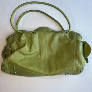 Coldwater Creek Women's Genuine Leather Mag Snap Red Shoulder Bag - Picture 1 of 5