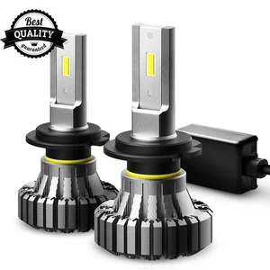 2/4X H7 LED Headlight Bulbs High Low Lamp Beam 6500K Super White Plug & Play T - Picture 1 of 21