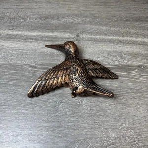 Freccette Colibrì Vintage Acrilico Appeso a Parete 6” Colore Rame 1977 MCM Decorazione - Foto 1 di 9