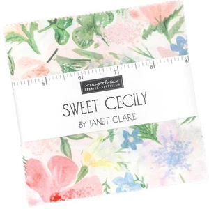 Sweet Cecily Charm Pack by Janet Clare for Moda Fabrics - Picture 1 of 3