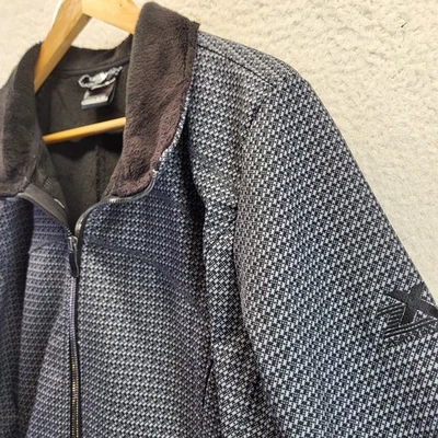 Chaqueta Softshell ZeroXposur Talla XL Gris Pata de Gallo Forrada Sherpa Invierno Foto 1 de 4