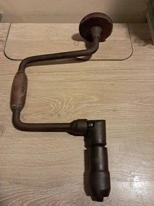 Vintage Hand Drill Brace - Unknown Maker - Picture 1 of 7