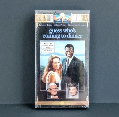 Guess Who's Coming to Dinner (FACTORY SEALED VHS) Columbia Tri-Star #60541 ('95) - Image 1 of 4