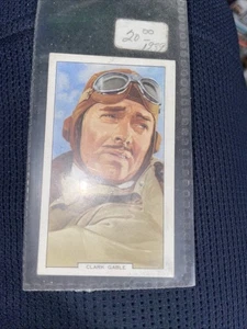 1939 Gallaher Tobacco My Favourite Part Card #24 Clark Gable - Picture 1 of 2
