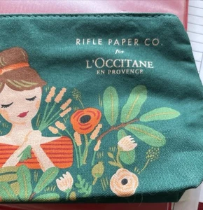 Nuova Rifle Paper Co. per L’Occitane Cosmetic Makeup Bag con cerniera - Foto 1 di 9