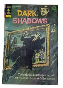 Dark Shadows #14 dipinto mistico vampiro Barnabas Collins Gold Key fumetti 1972 - Foto 1 di 10