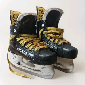 Bauer Supreme S190 Size 2 Hockey Skates Junior Hydra Max Liner Tuuk READ DESCRIP - Picture 1 of 24