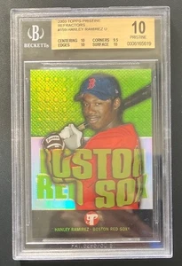 2003 TOPPS PRISTINE Refractor" BGS 10 #159 Hanley Ramiez Pr: /499. - Picture 1 of 2