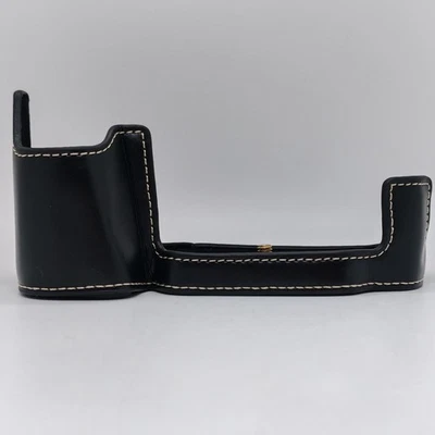 Media funda de cuero para cámara Nikon D600 D610 agarre protector Foto 1 de 4