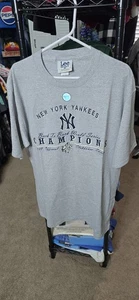 Camisa De Colección Lee Sport New York Yankees Campeones Serie Mundial 1999 Talla L-NUEVA - Imagen 1 de 5