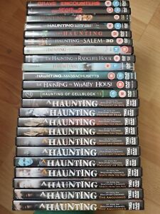 Paranormal Huge DVD Bundle A HAUNTING & A Grave Encounters 23 DVDs 