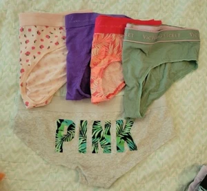 Victoria’s Secret XL Underwear Panties Lot New No Tags 5 Total. Lot 1 - Picture 1 of 6