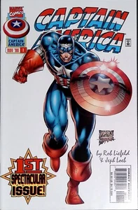 Captain America #1 - High Grade 1st Appearance of Rikki Barnes - Bild 1 von 2
