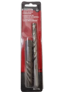 Spiral Screw Extractor Size #6 Carbon Alloy Steel Incl. 13/32in HSS Drill Bit - Picture 1 of 1
